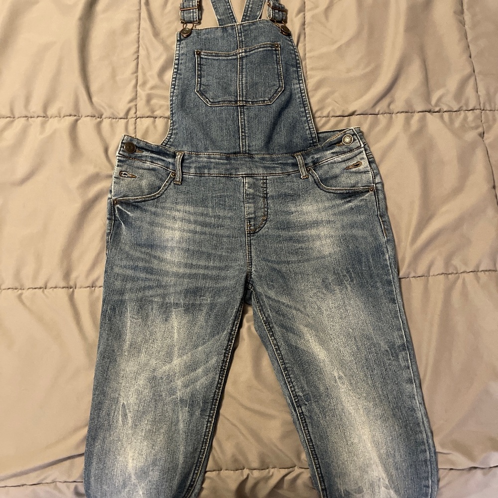 Cherokee Blue Denim Overalls Size XL